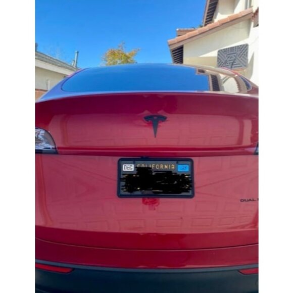 2 Pack Silicone License Plate Frame, Front Back License Plate Cover - Picture 2 of 2